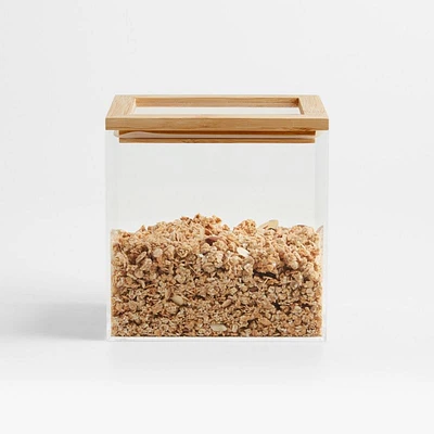Pantry & Drawer Storage Container with Bamboo Lid