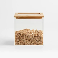 Pantry & Drawer Storage Container with Bamboo Lid