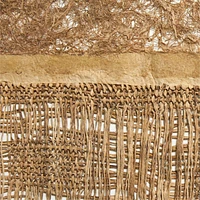"Papeles" by Julio Laja Chichicaxtle 34.25"x81.75" in White Oak Frame Hand-Cut Paper Wall Art