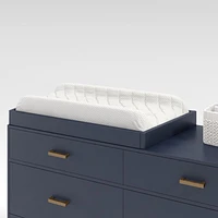 Navy Blue Wood Baby Changing Table Topper