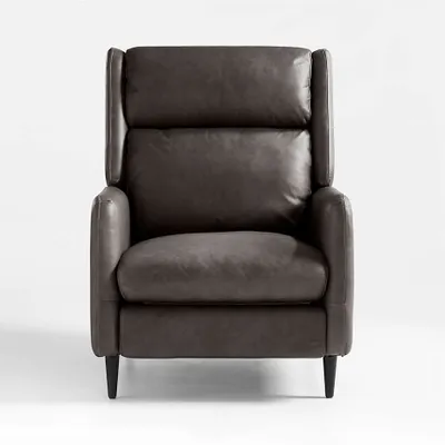 Pelle Leather Reclining Accent Chair