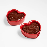 Peugeot Mini Heart Baking Dishes, Set of 2