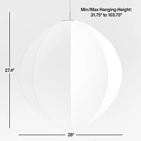 Piet Orb Pendant Light