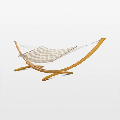 Pillowtop Sand Stripe Outdoor Hammock