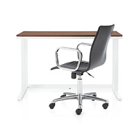 Pilsen Salt Desk with Walnut Top