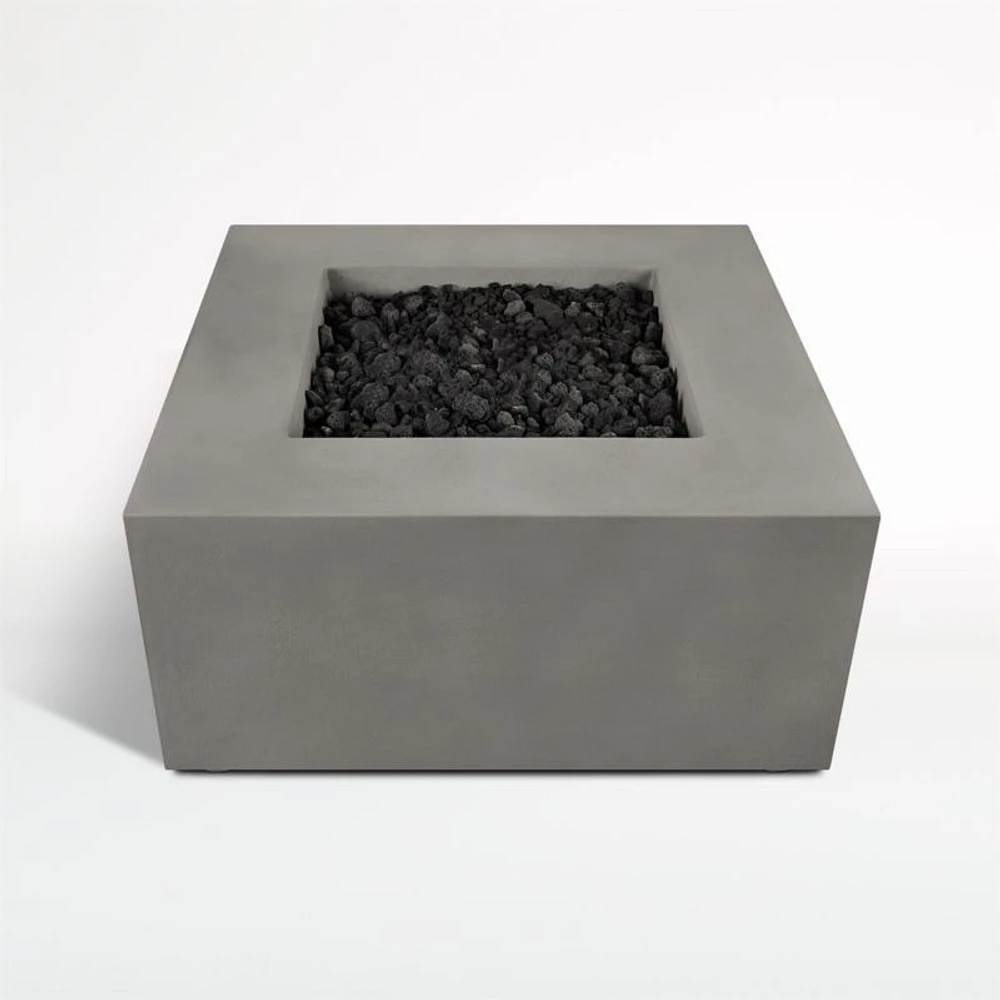 Plateau Square Outdoor Propane Fire Pit Table