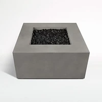 Plateau Square Outdoor Propane Fire Pit Table