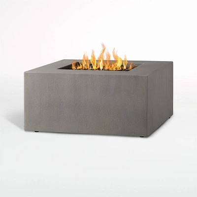 Plateau Square Outdoor Propane Fire Pit Table