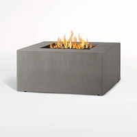 Plateau Square Outdoor Propane Fire Pit Table