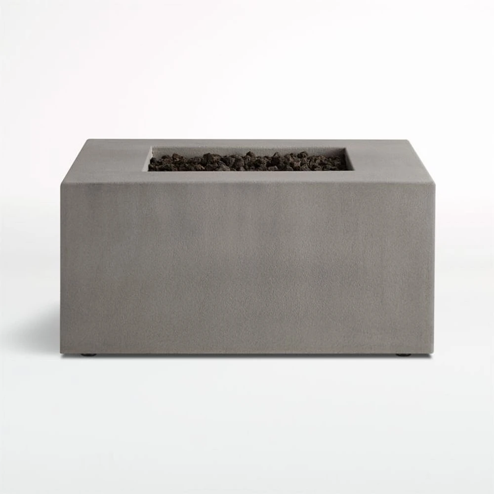 Plateau Square Outdoor Propane Fire Pit Table