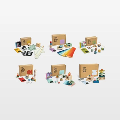 Lalo The Play Box Montessori Inspired Baby Developmental Toy Bundle for 0-1 Year