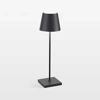 Poldina Pro Dark Metal Table Lamp by Zafferano America 15