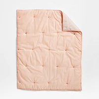 Pop Stitch Elegant Pink Cotton Voile Toddler Comforter