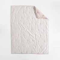 Pop Stitch Elegant Pink Cotton Voile Kids Twin Comforter