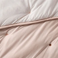 Pop Stitch Elegant Pink Cotton Voile Kids Twin Comforter