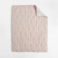 Pop Stitch Elegant Pink Cotton Voile Kids Twin Comforter