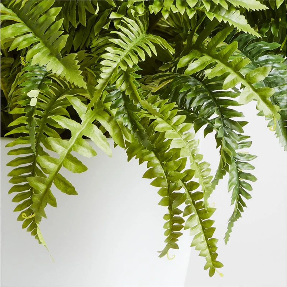 Potted Faux Fern 28"