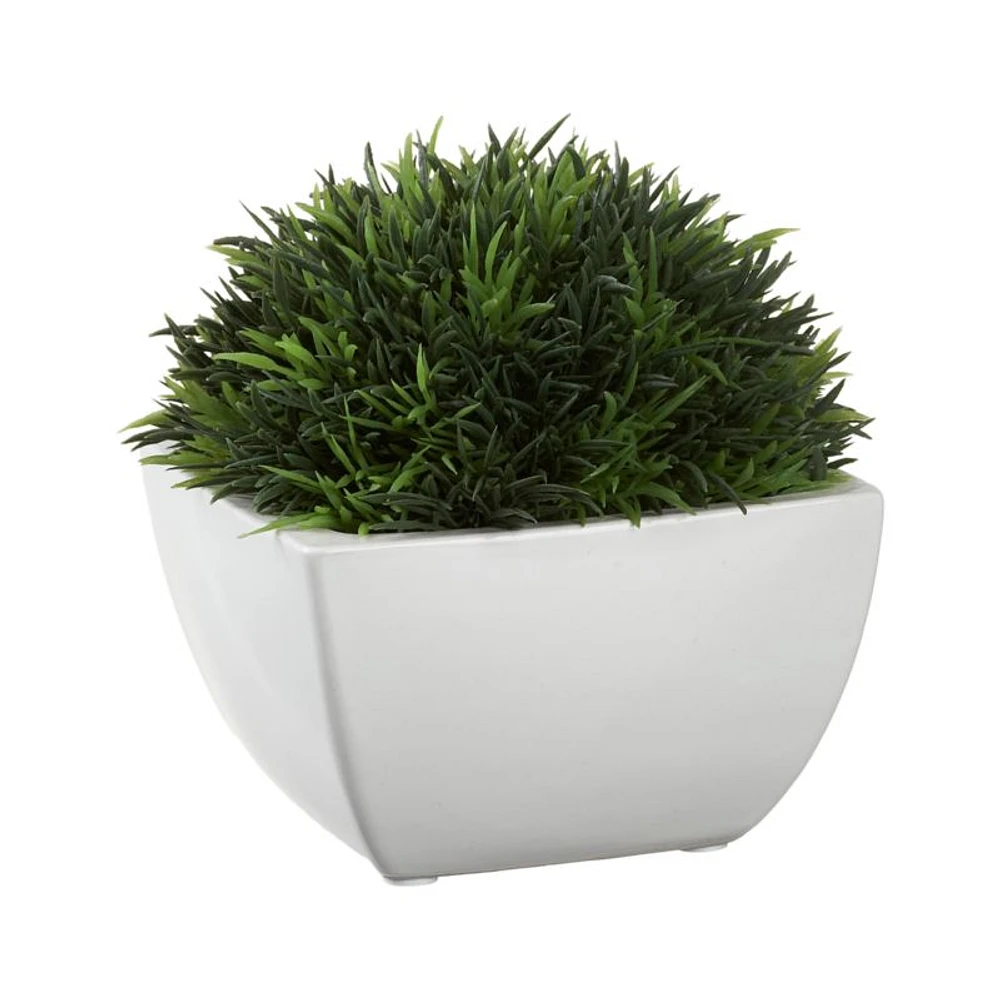 Potted Faux Moss