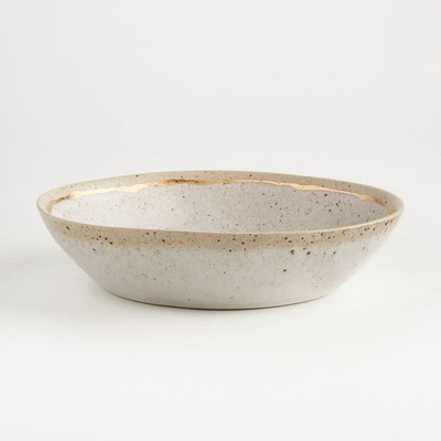 Primrose Gold Low Bowl