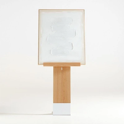 Adjustable White Oak Display Easel
