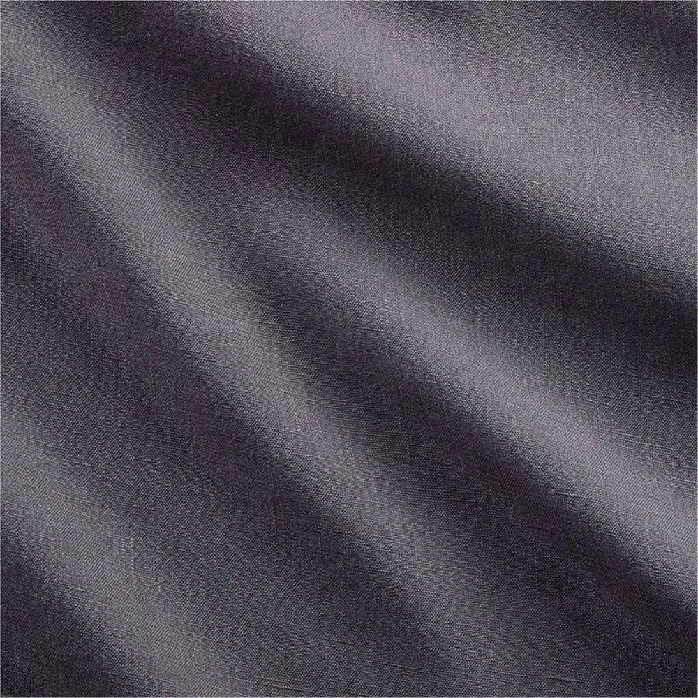 Pure Linen Dark Grey Standard Pillowcases, Set of 2