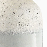 Quinn Large White Ceramic Table Lamp 25.75"