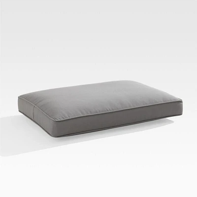 Regatta Graphite Sunbrella ® Outdoor Ottoman Cushion