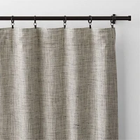 Reid Pebble Grey Window Curtain Panel 52"x120"