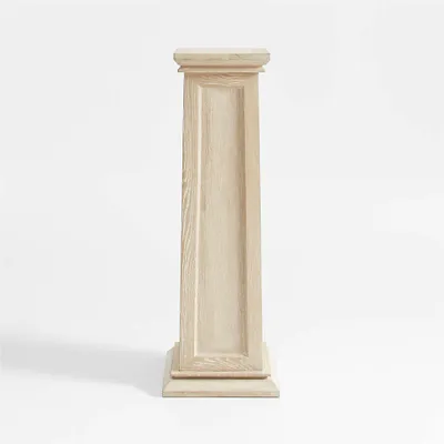 Relic Oak Pedestal Table by Athena Calderone