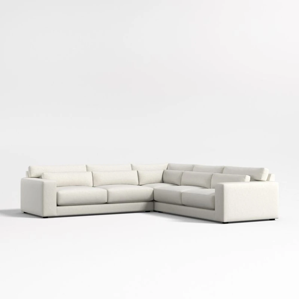 Retreat 3-Piece L-Shaped Sectional Sofa