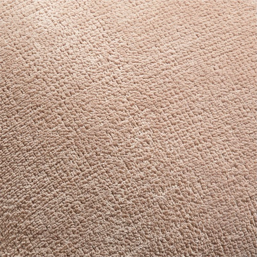 Revasser Chenille 23x23 Calm Beige Throw Pillow Cover by Athena Calderone