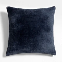 Revasser Chenille 23x23 Ombre Blue Throw Pillow Cover by Athena Calderone