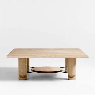 Revival Square Coffee Table by Athena Calderone
