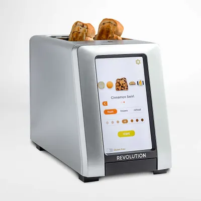 Revolution InstaGLO® R270 Brushed Platinum Toaster