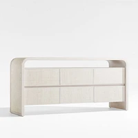 Rica Grasscloth 6-Drawer Dresser by Leanne Ford