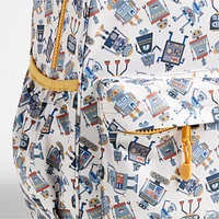 Robots Large Kids Backpack with Side Pockets