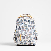 Robots Small Kids Backpack with Side Pockets