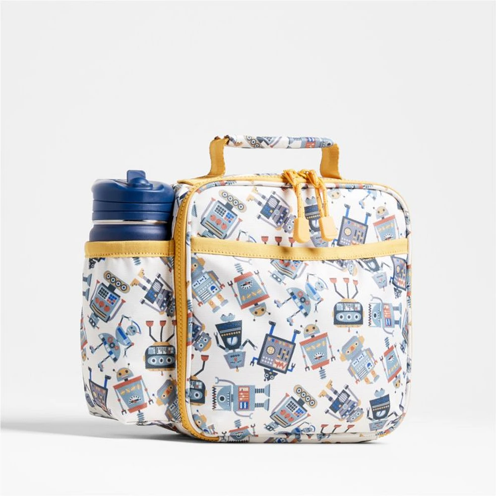 Robots Soft Insulated Kids Lunch Box