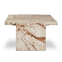 Romano Marble 61"  Rectangular Coffee Table