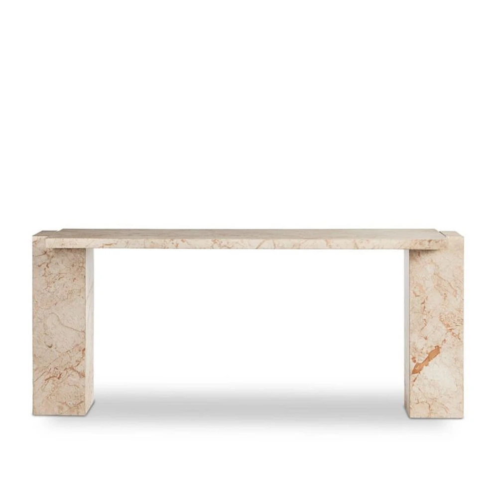 Romano 73" Marble Console Table