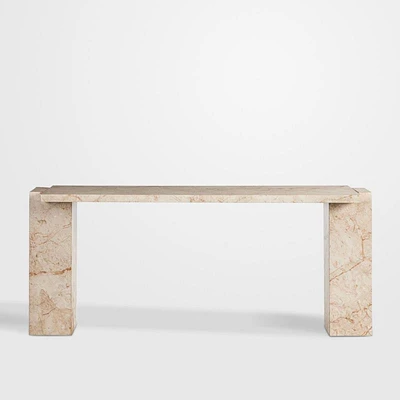 Romano 73" Marble Console Table