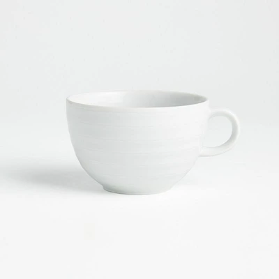 Roulette 8-oz. White Porcelain Cup