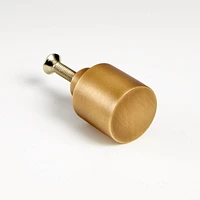 Round 4" Antique Brass Bar Pull