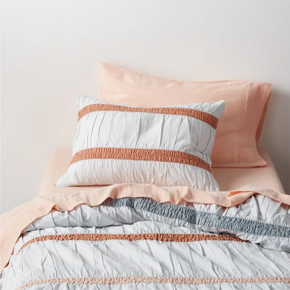 Supersoft Kids Elegant Pink Gauze Organic Cotton Twin Sheet Set