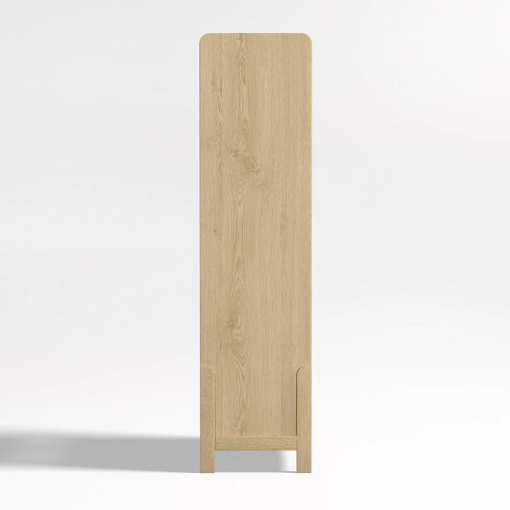 Rue Natural Wood 8-Cube Bookcase