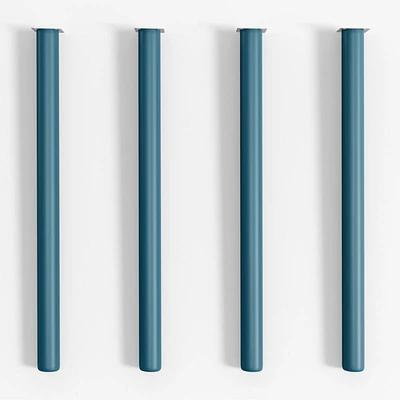 Rue Midnight Blue 30" Wood Kids Table Legs