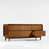 Shinola Runwell Walnut 6-Drawer Dresser