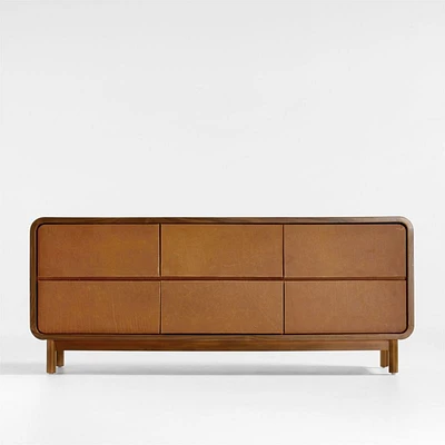 Shinola Runwell Walnut 6-Drawer Dresser