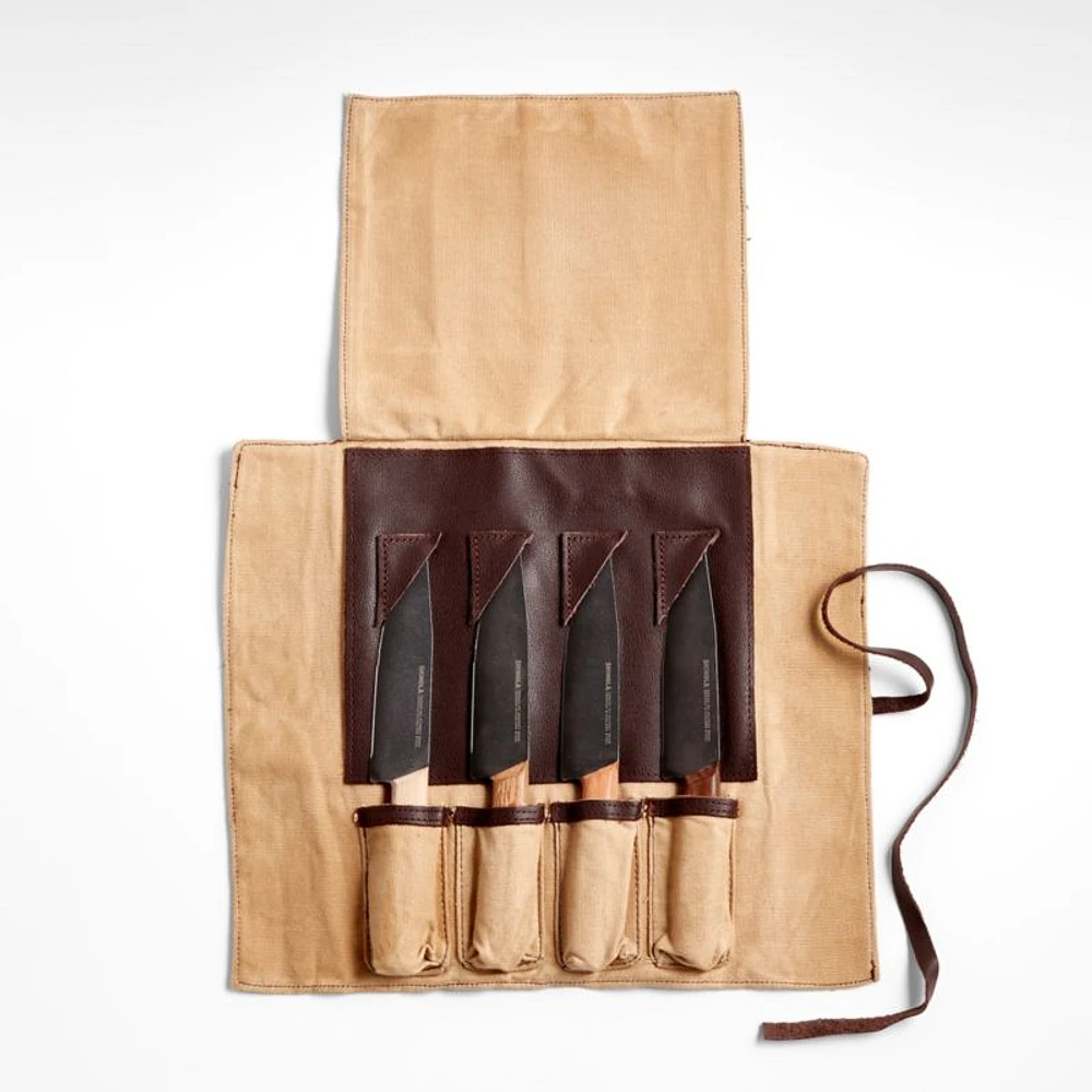Shinola Runwell Jumbo Steak Knives, Set of 4