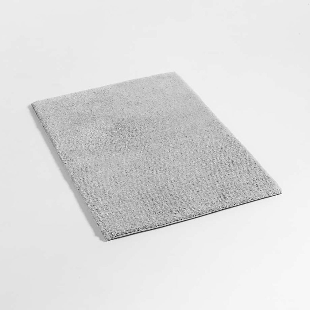 Raffee Fluffy Cotton Bath Mats | Crate & Barrel